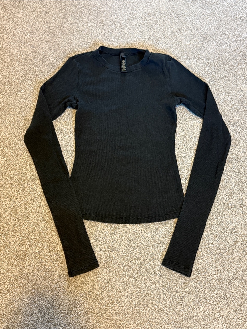 SKIMS Cotton Rib Long Sleeve T-shirt